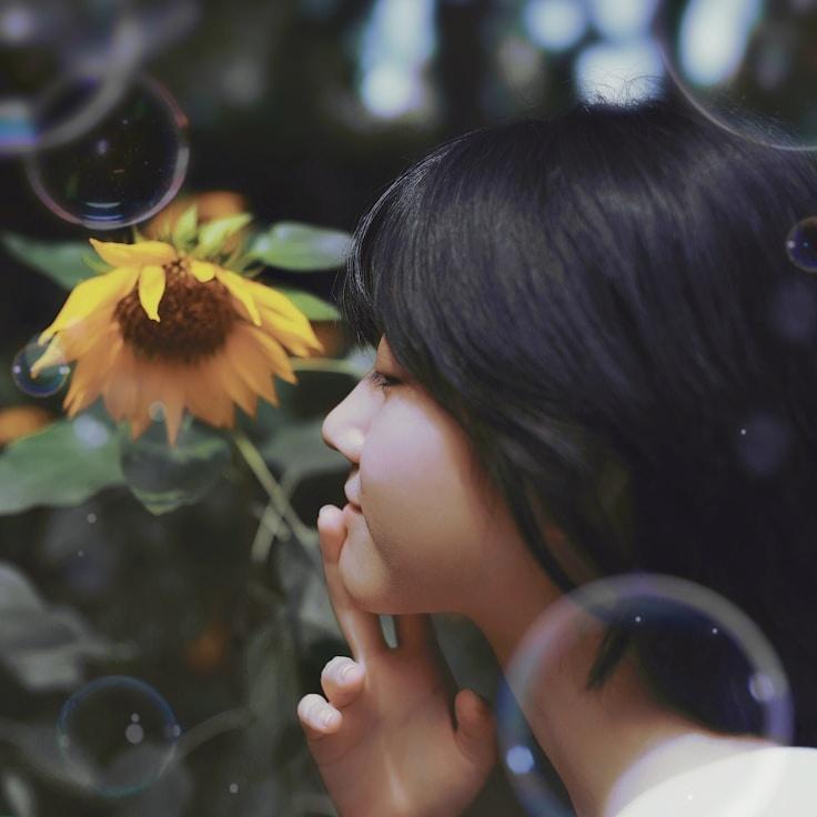 Portrait of Nova, group coordinator and fusion cooking expert